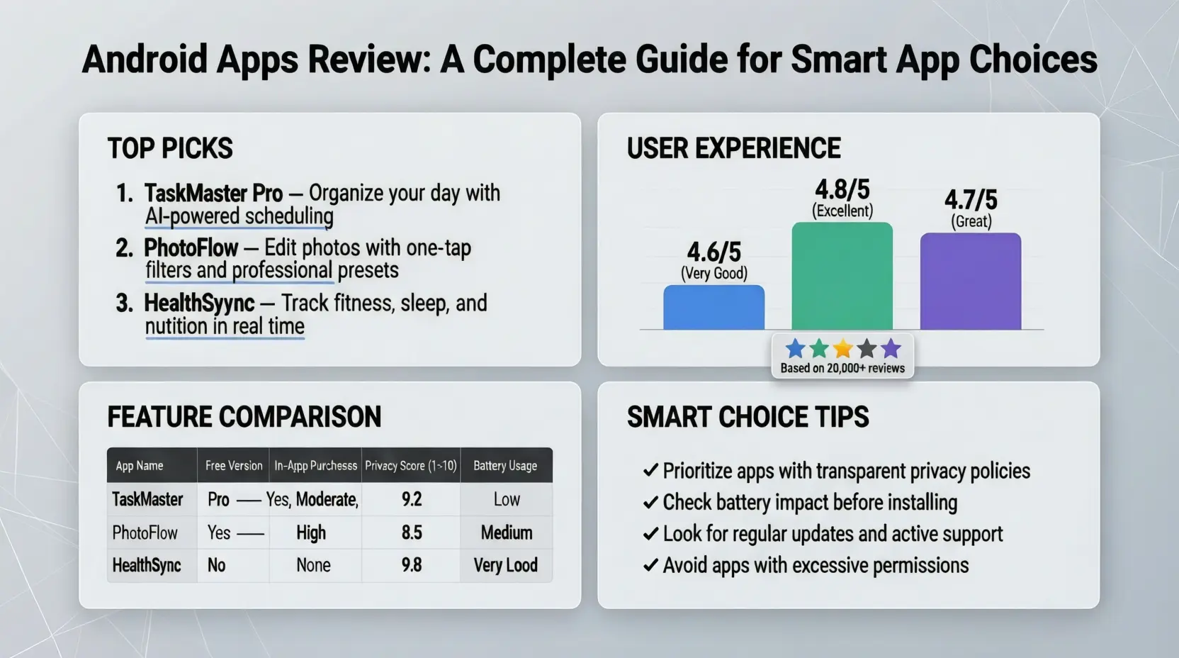 Android Apps Review: A Complete Guide For Smart App Choices