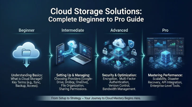 cloud storage solutions complete beginner to pro guide