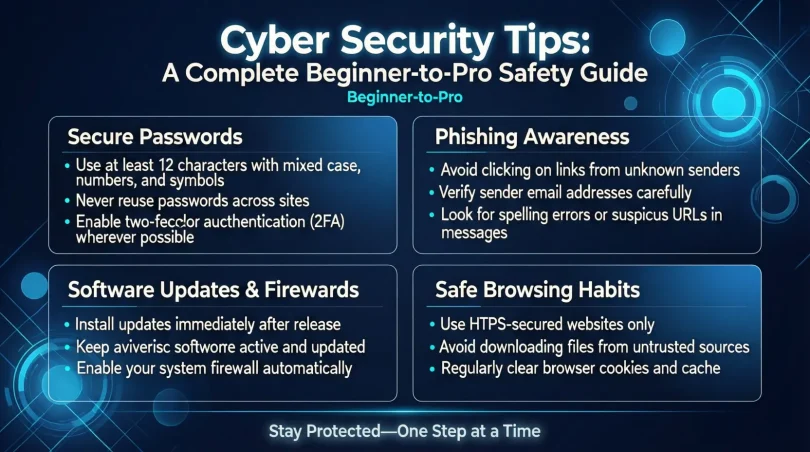cyber security tips a complete beginner-to-pro safety guide