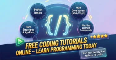 free coding tutorials online – learn programming today