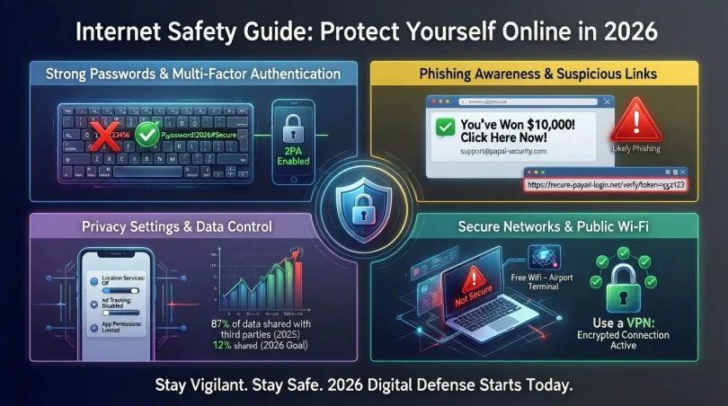 internet safety guide protect yourself online in 2026