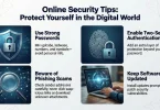 online security tips protect yourself in the digital world
