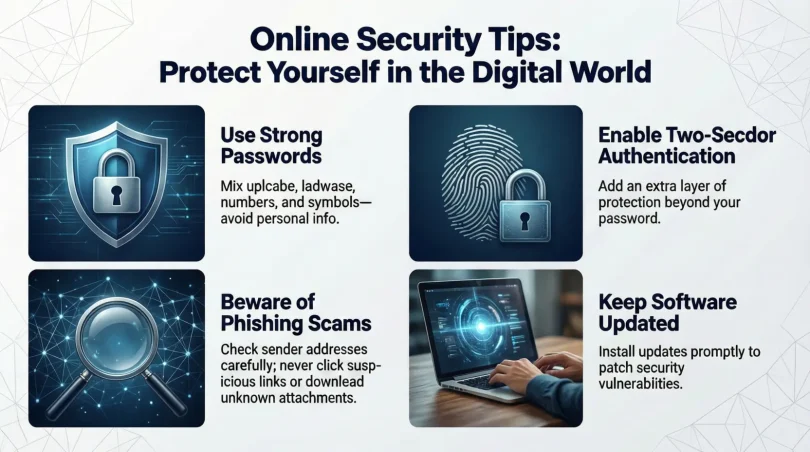 online security tips protect yourself in the digital world