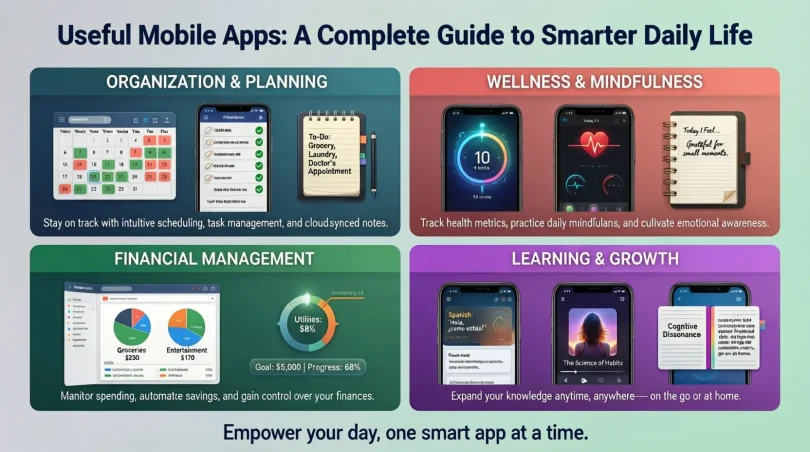 useful mobile apps a complete guide to smarter daily life